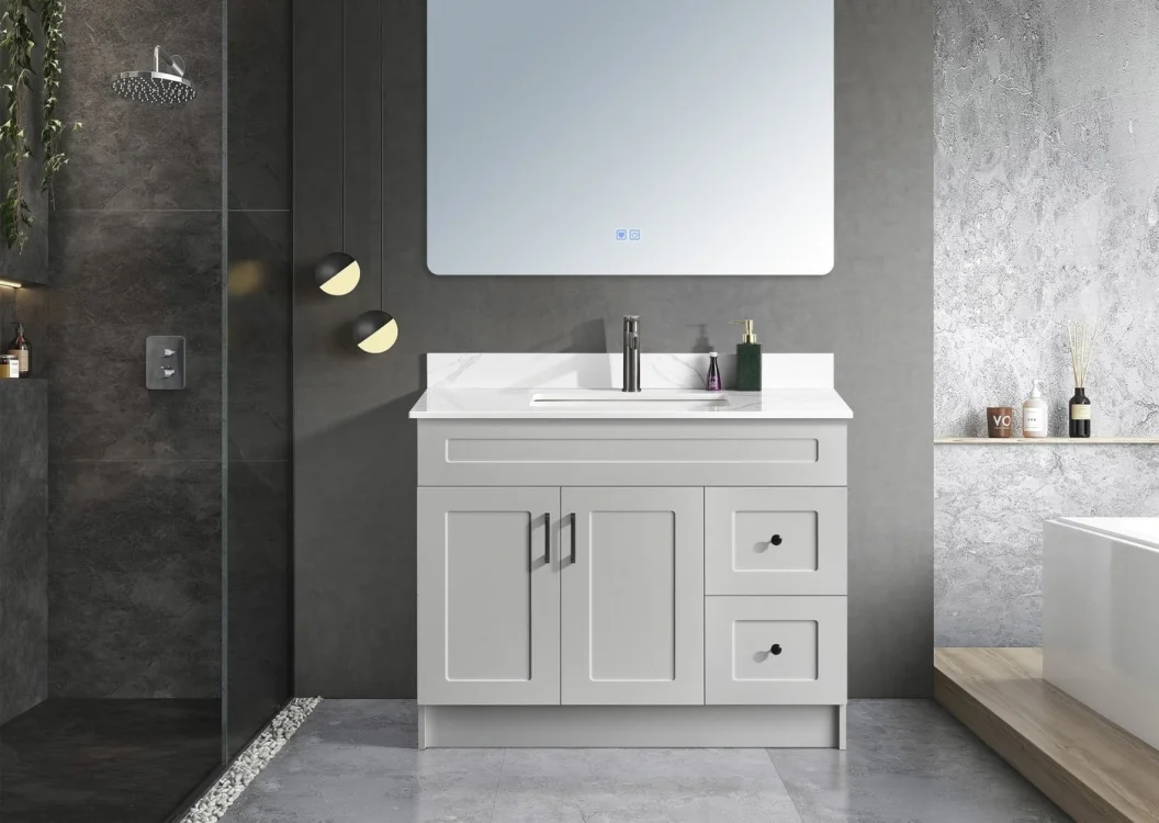 42" Grey Bathroom Vanity